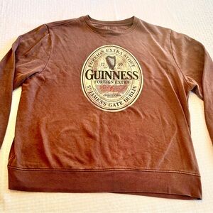 Guinness St James’s Gate Dublin Graphic Sweatshirt XL Vintage Wash‎